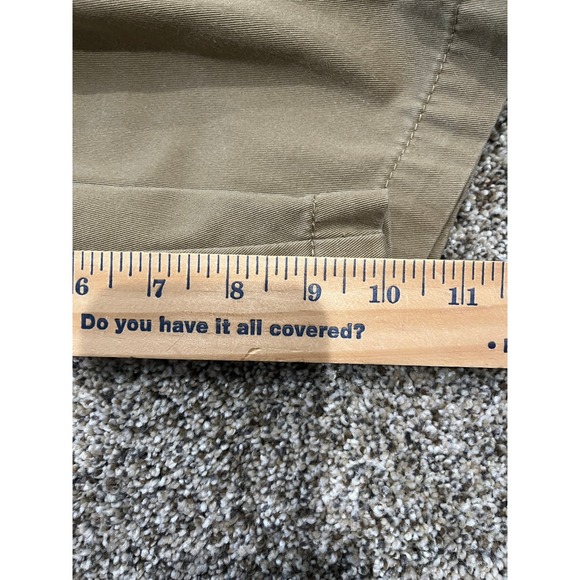 Quiksilver Men's Tan Chino Shorts Size 34 Flat Front Casual Beach Summer - Picture 4 of 13